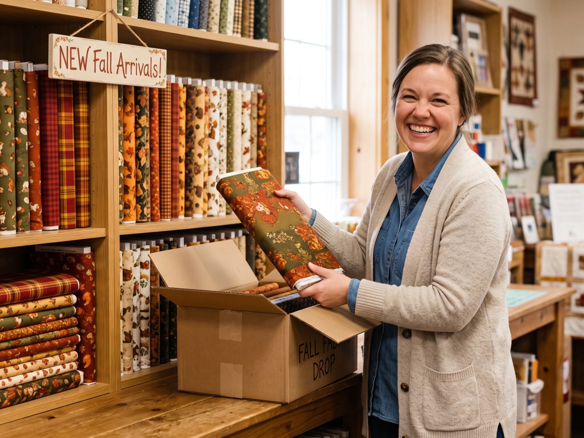 Y’all, Fall Fabric Just Landed at A Touch of&nbsp;Patience!